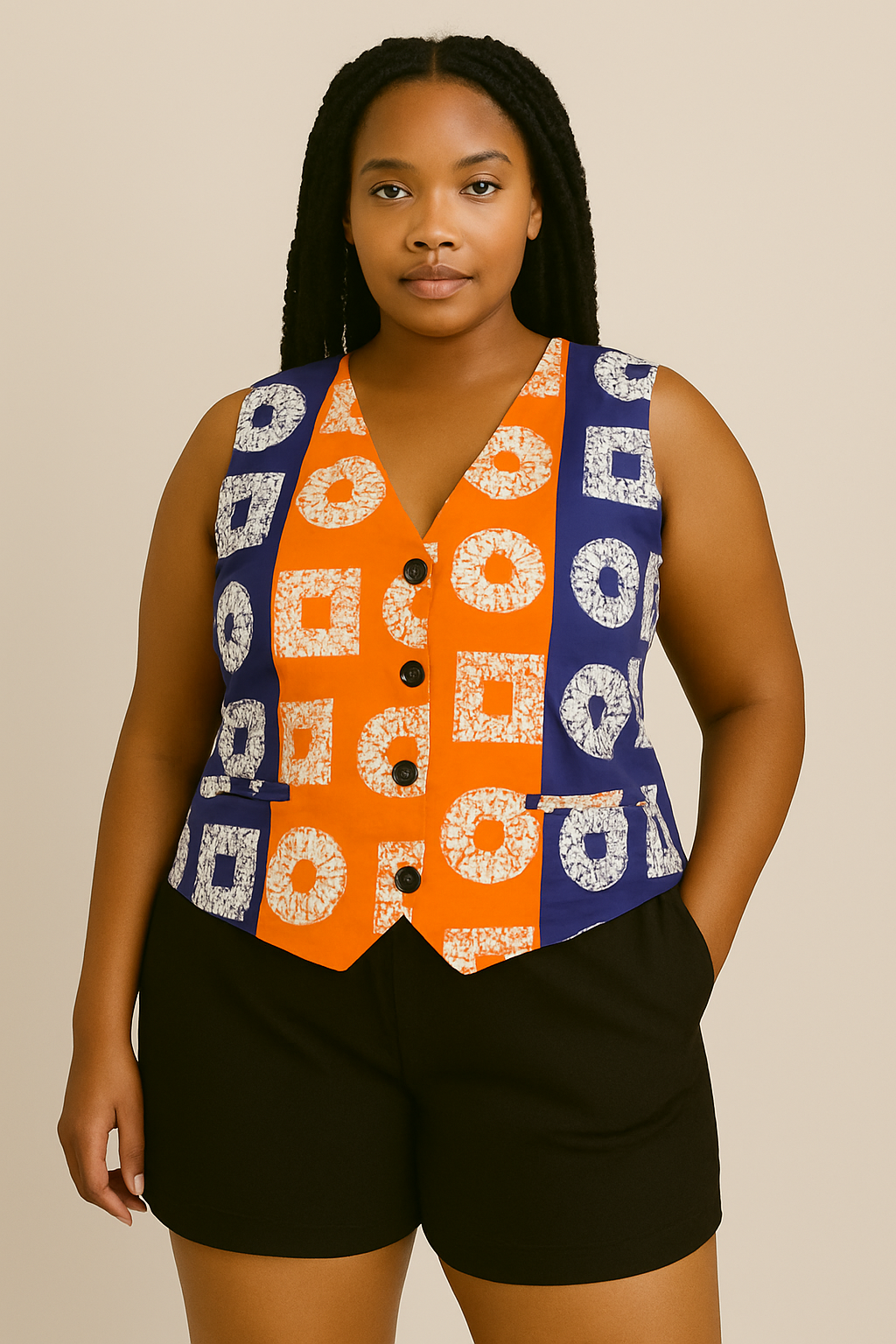 Ankara Vest