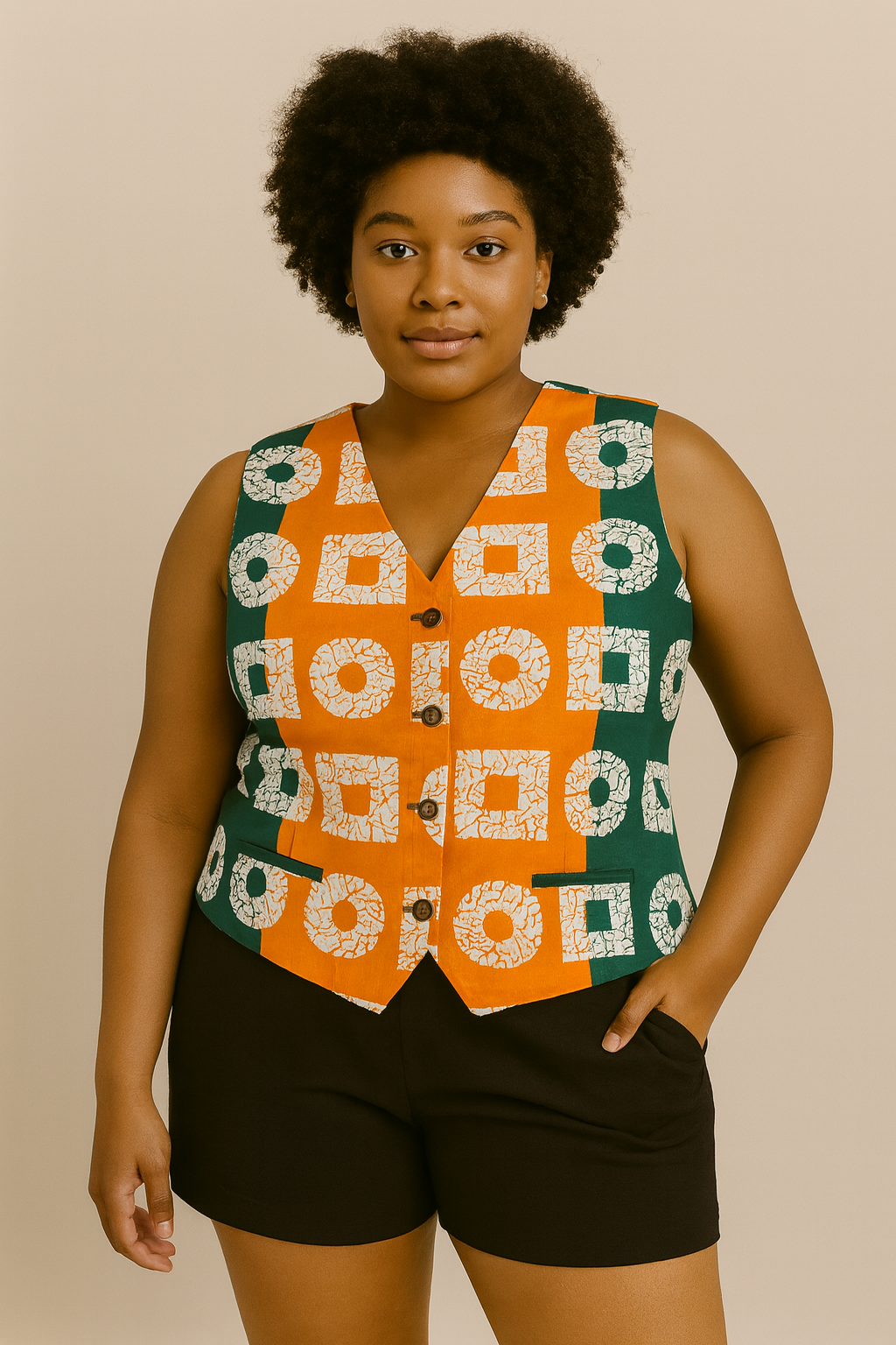 Ankara Vest