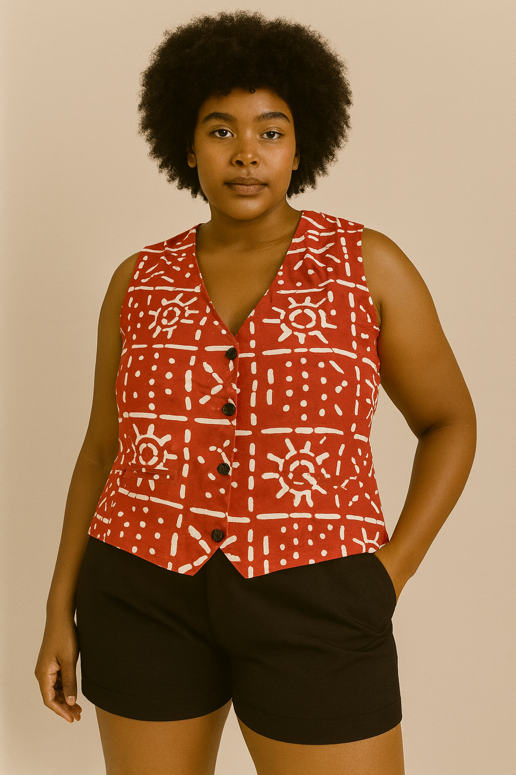 Ankara Vest