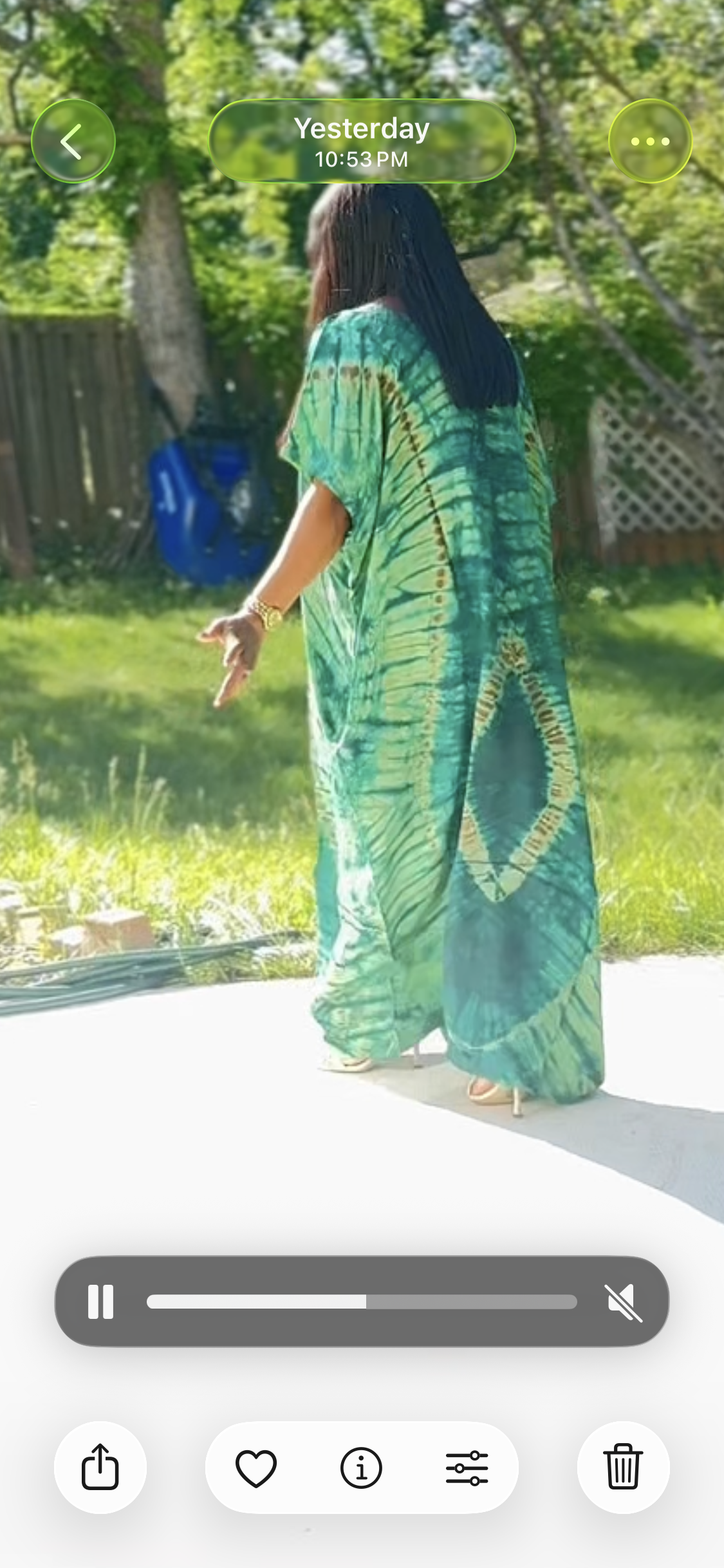 Adire silk  Bubu