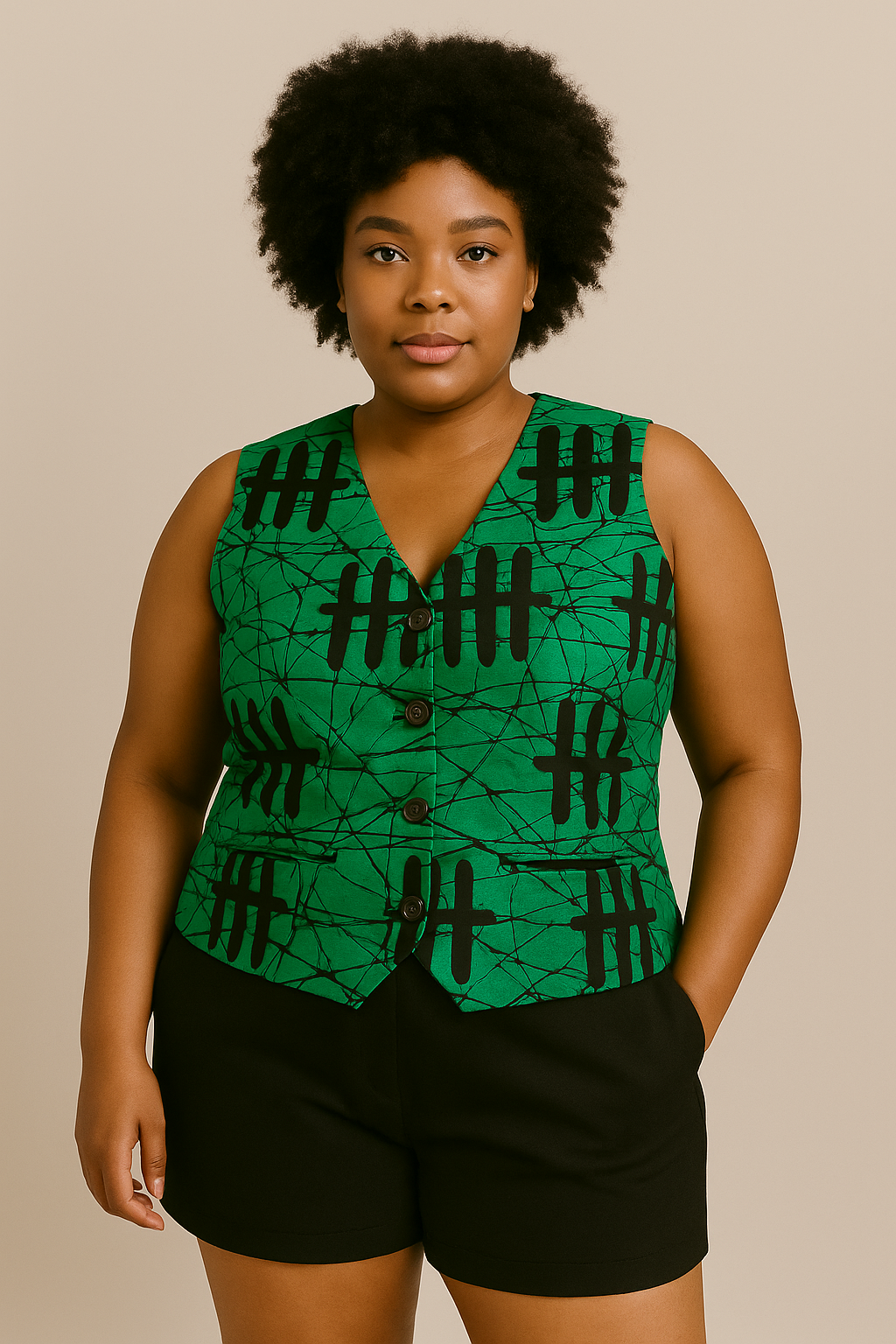 Ankara Vest