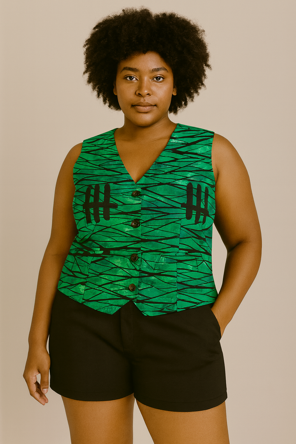 Ankara Vest