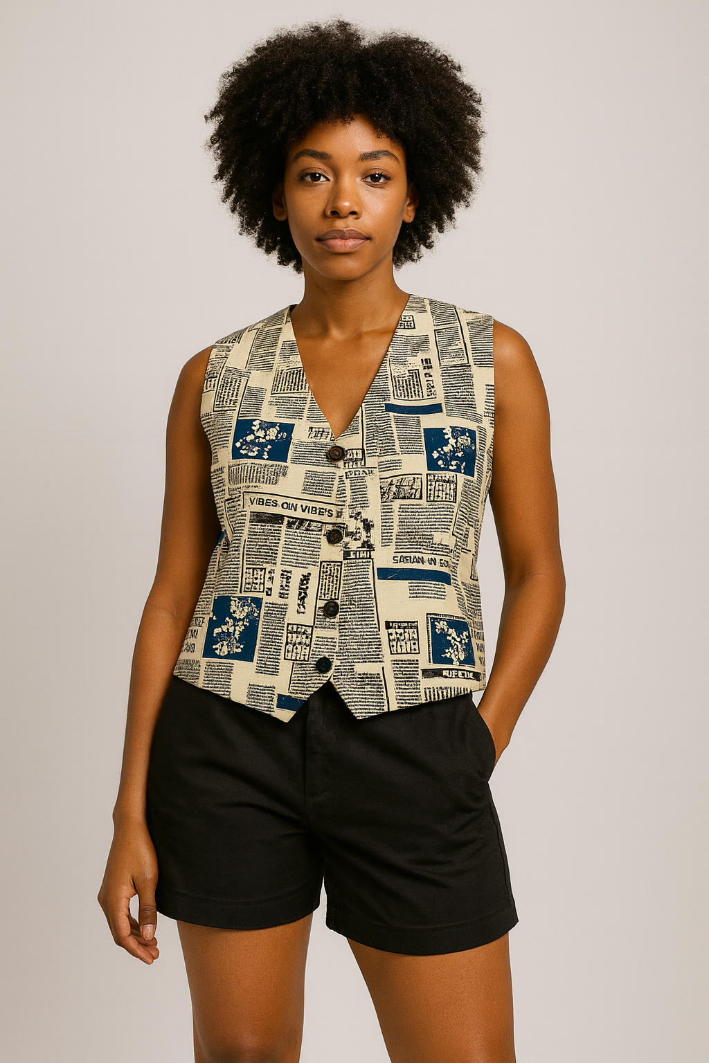 Ankara Vest