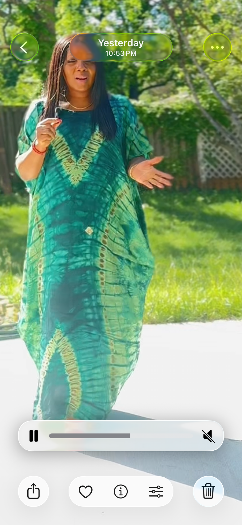 Adire silk  Bubu