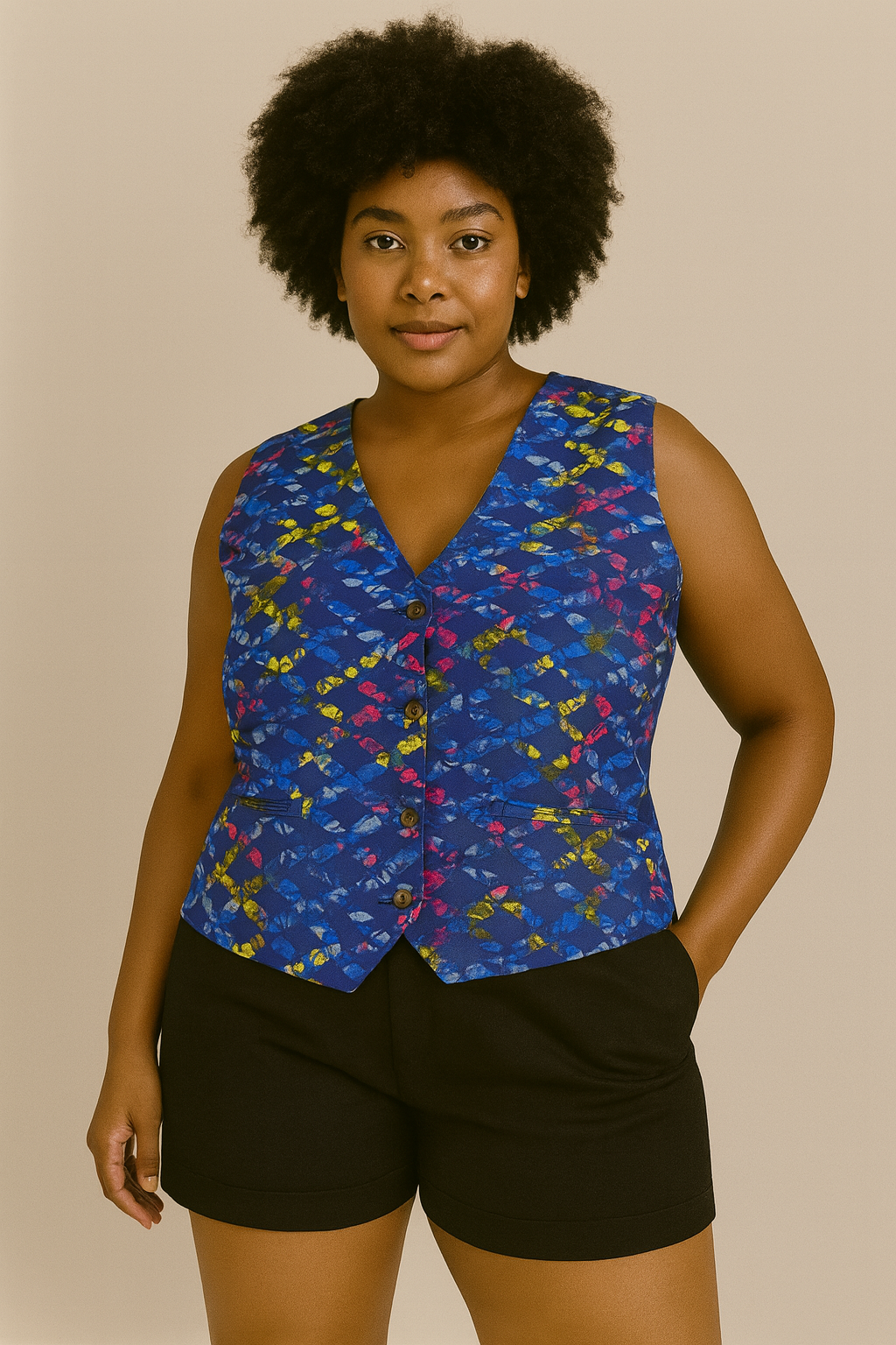Ankara Vest