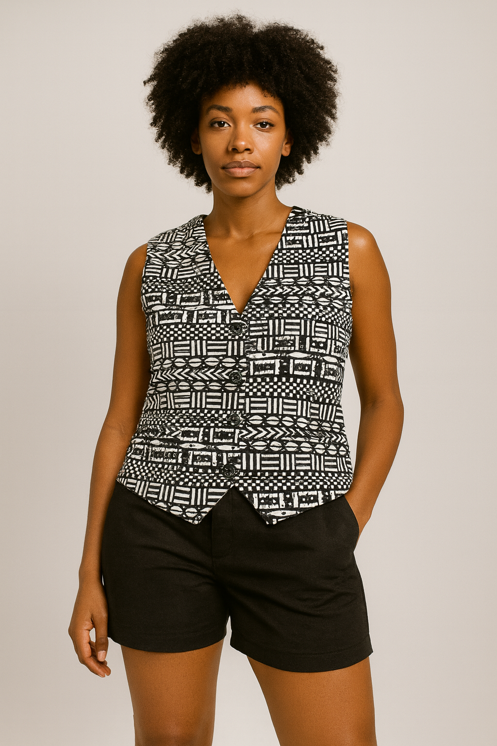 Ankara Vest